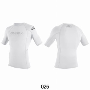 Lycra O'NEILL Rash Guard basic S/S white 2020 